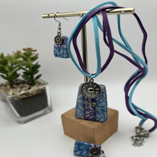 Texture Of Blue and Purple